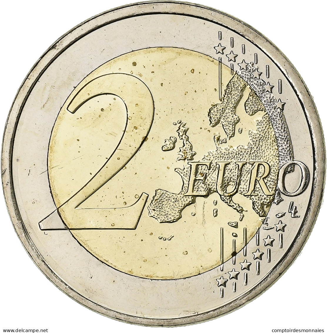 Finlande, 2 Euro, 2015, 30 Ans   Drapeau Européen, SPL+, Bimétallique, KM:New - Finland