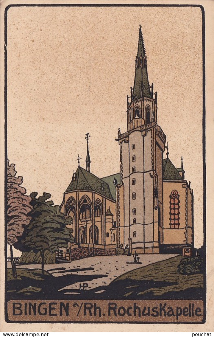 B4- BINGEN A/rh .  ROCHUSKAPELLE  - ( 2 SCANS ) - Bingen