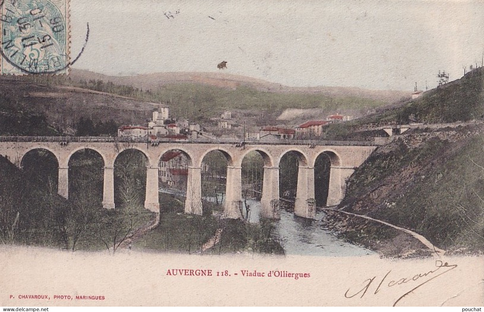 B10-63) AUVERGNE - VIADUC D ' OLLIERGUES - Olliergues