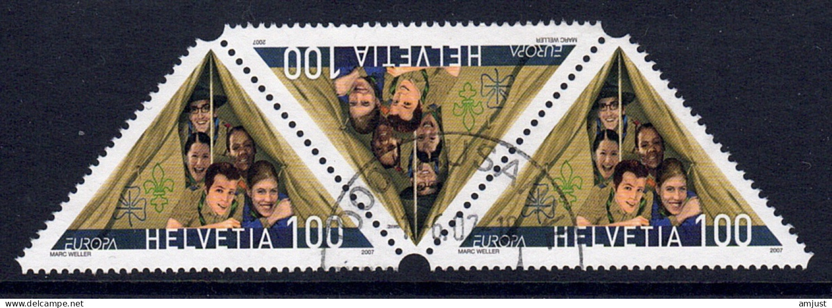 Suisse // Switzerland // 2000-2009 // 2007 // 100 Ans Du Mouvement Scout, Oblitéré No.1230 - Used Stamps