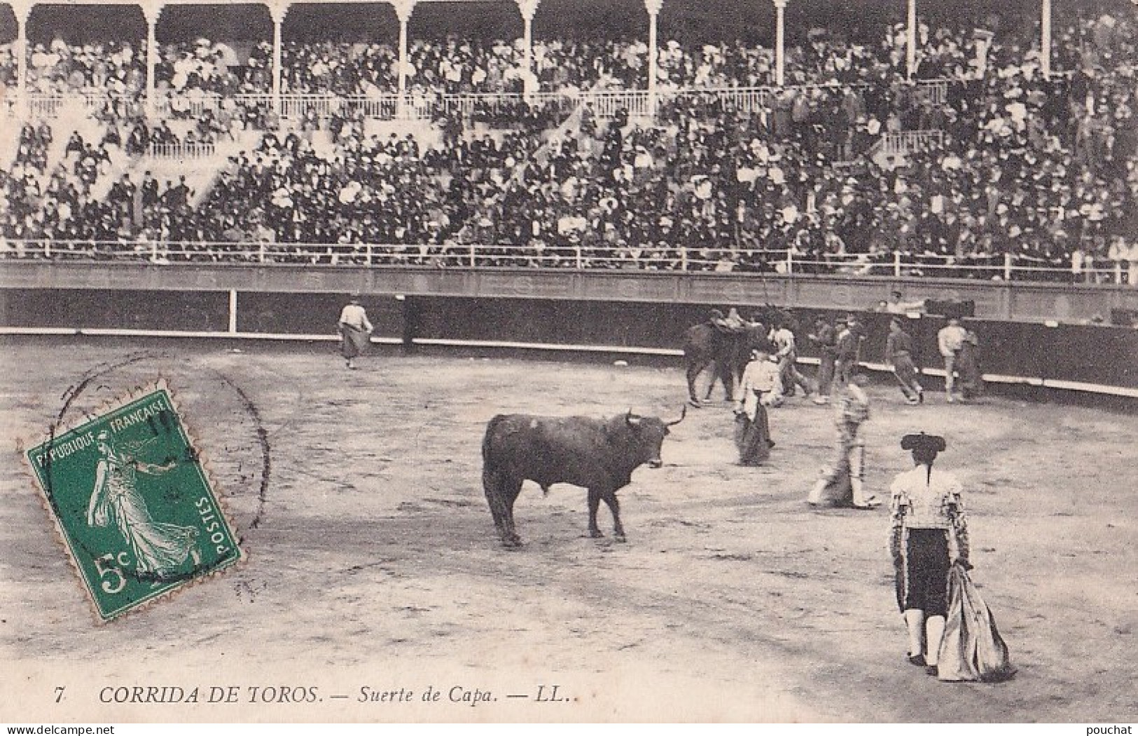 B11- CORRIDA DE TOROS - SUERTE DE CAPA   - Corridas