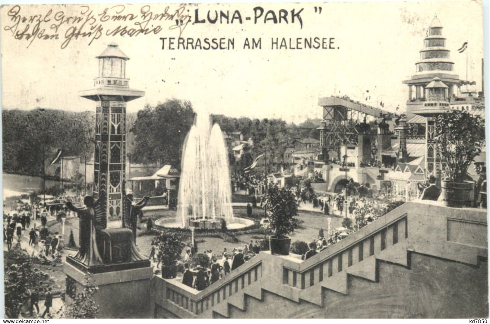 Berlin-Halensee - Luna Park - Halensee