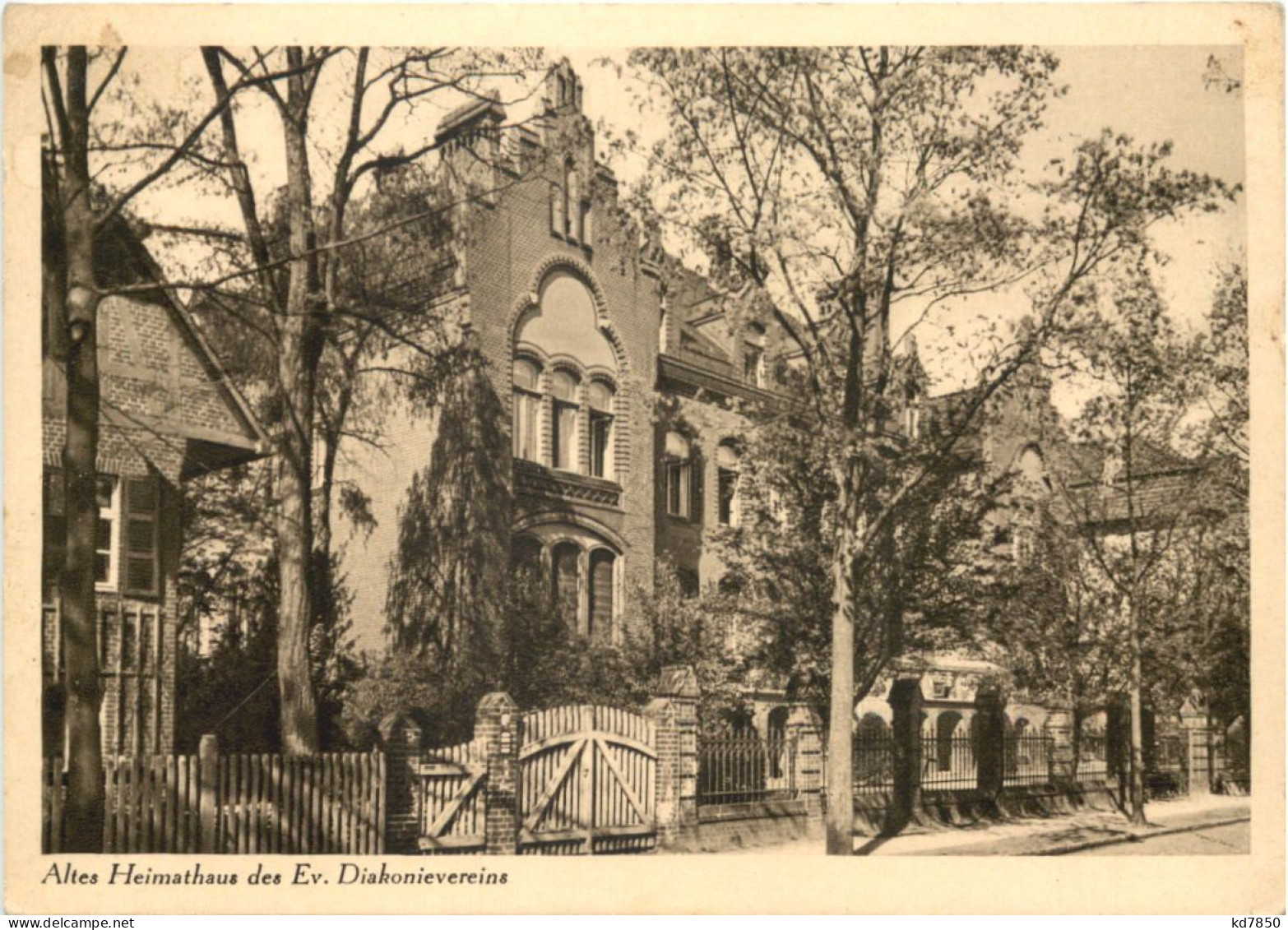 Berlin-Zehlendorf - Altes Heimathaus Des Ev. Diakonievereins - Zehlendorf