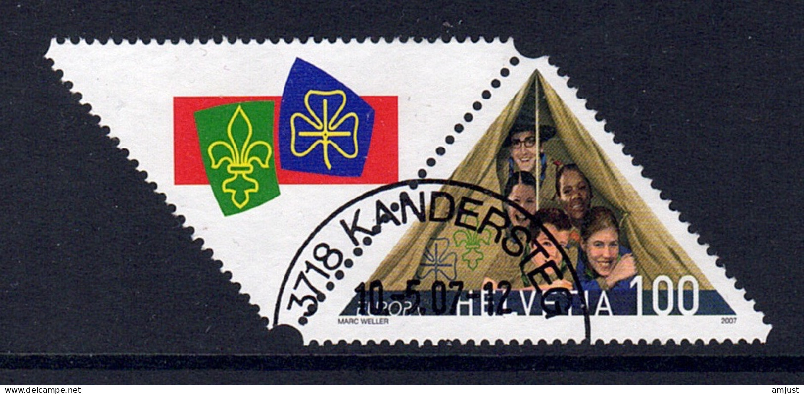 Suisse // Switzerland // 2000-2009 // 2007 // 100 Ans Du Mouvement Scout, Oblitéré No.1230 - Used Stamps