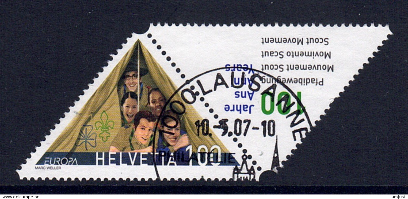 Suisse // Switzerland // 2000-2009 // 2007 // 100 Ans Du Mouvement Scout, Oblitéré No.1230 - Used Stamps