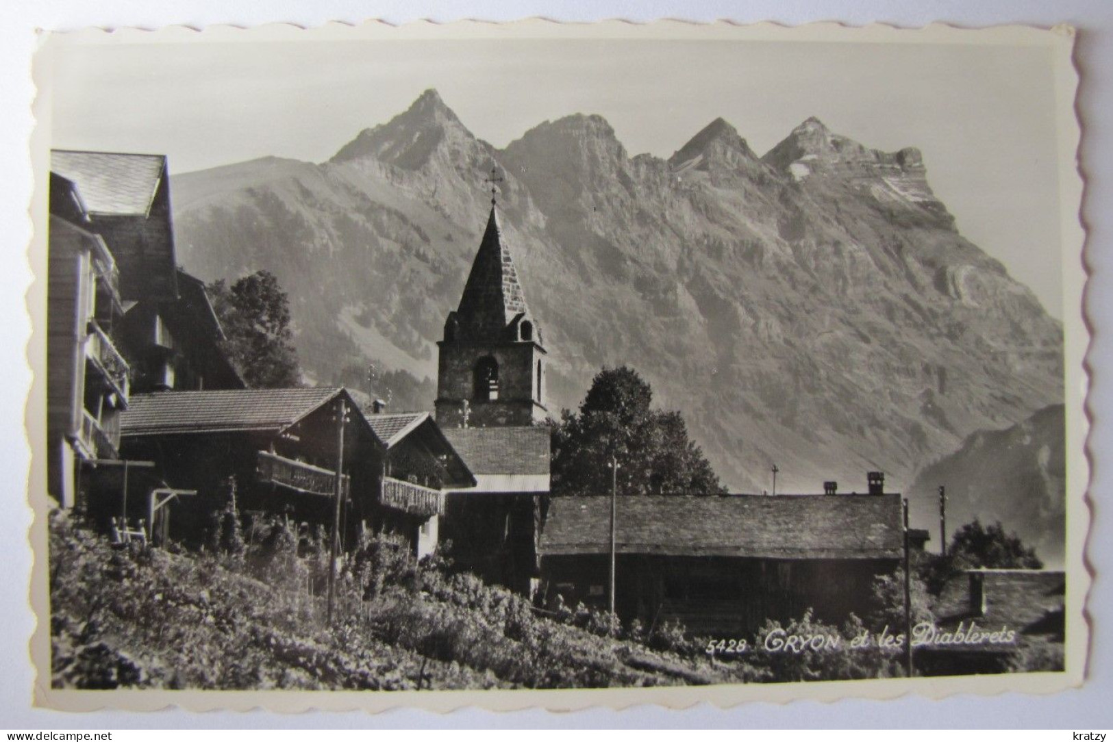 SUISSE - VAUD - LES DIABLERETS - GRYON - 1952 - Les Diablerets