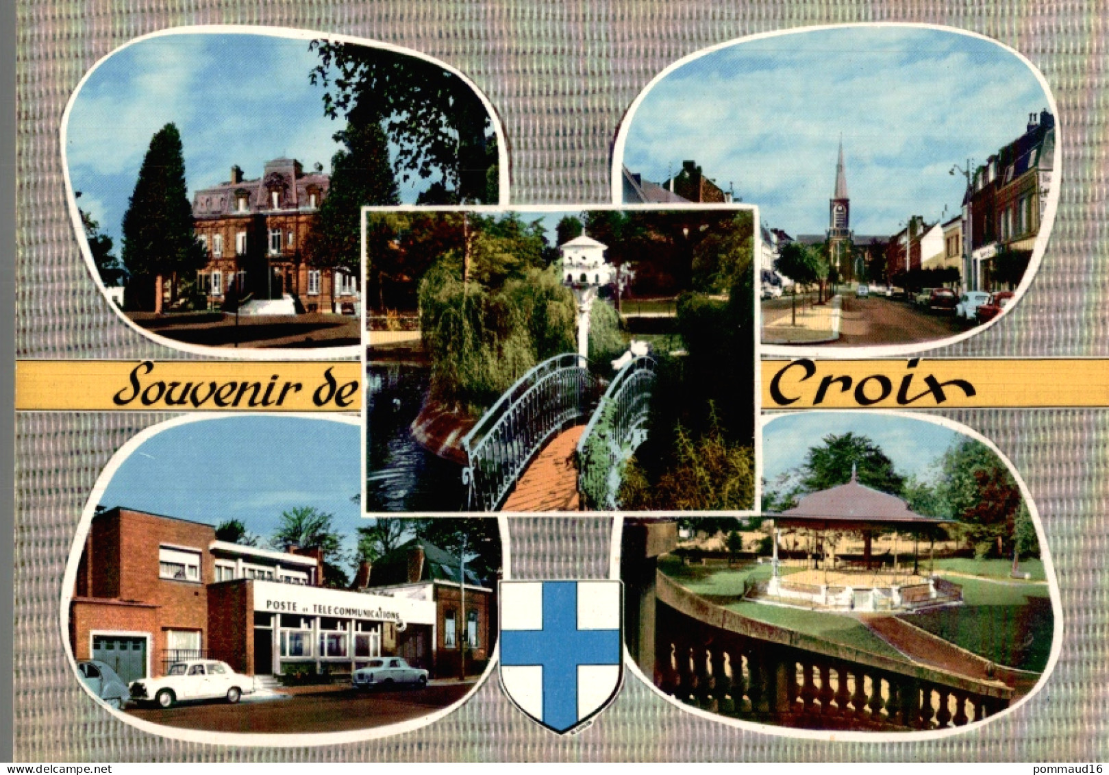 CPSM Souvenir De Croix - Greetings From...