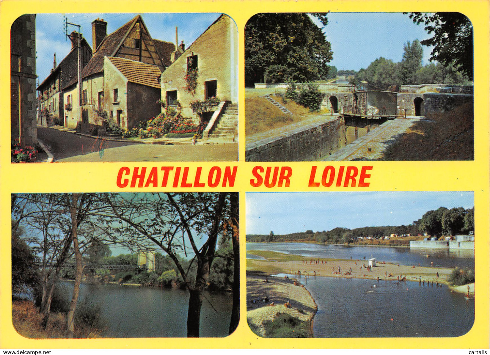 45-CHATILLON SUR LOIRE-N°3761-C/0107 - Chatillon Sur Loire