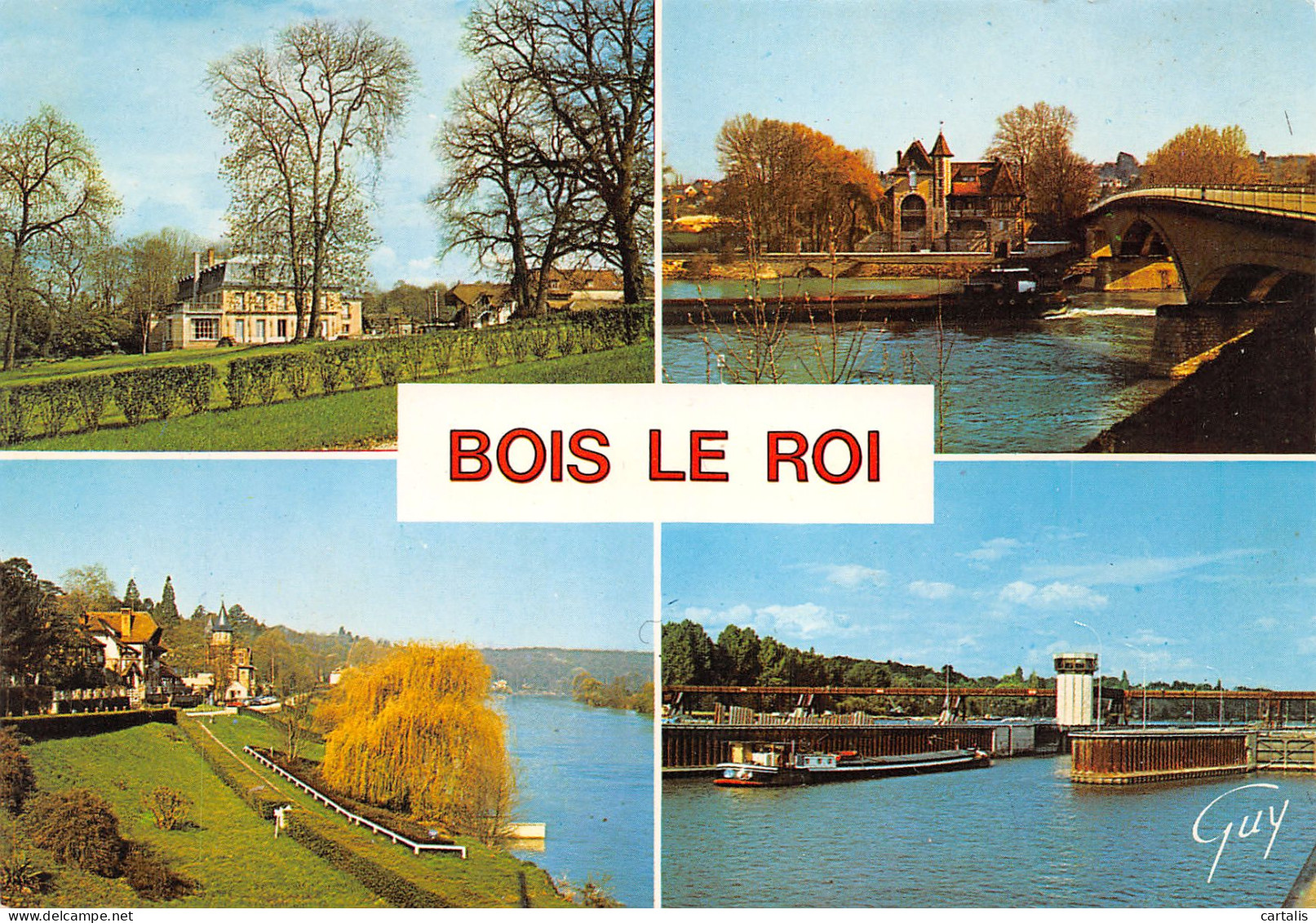 77-BOIS LE ROI-N°3762-B/0091 - Bois Le Roi