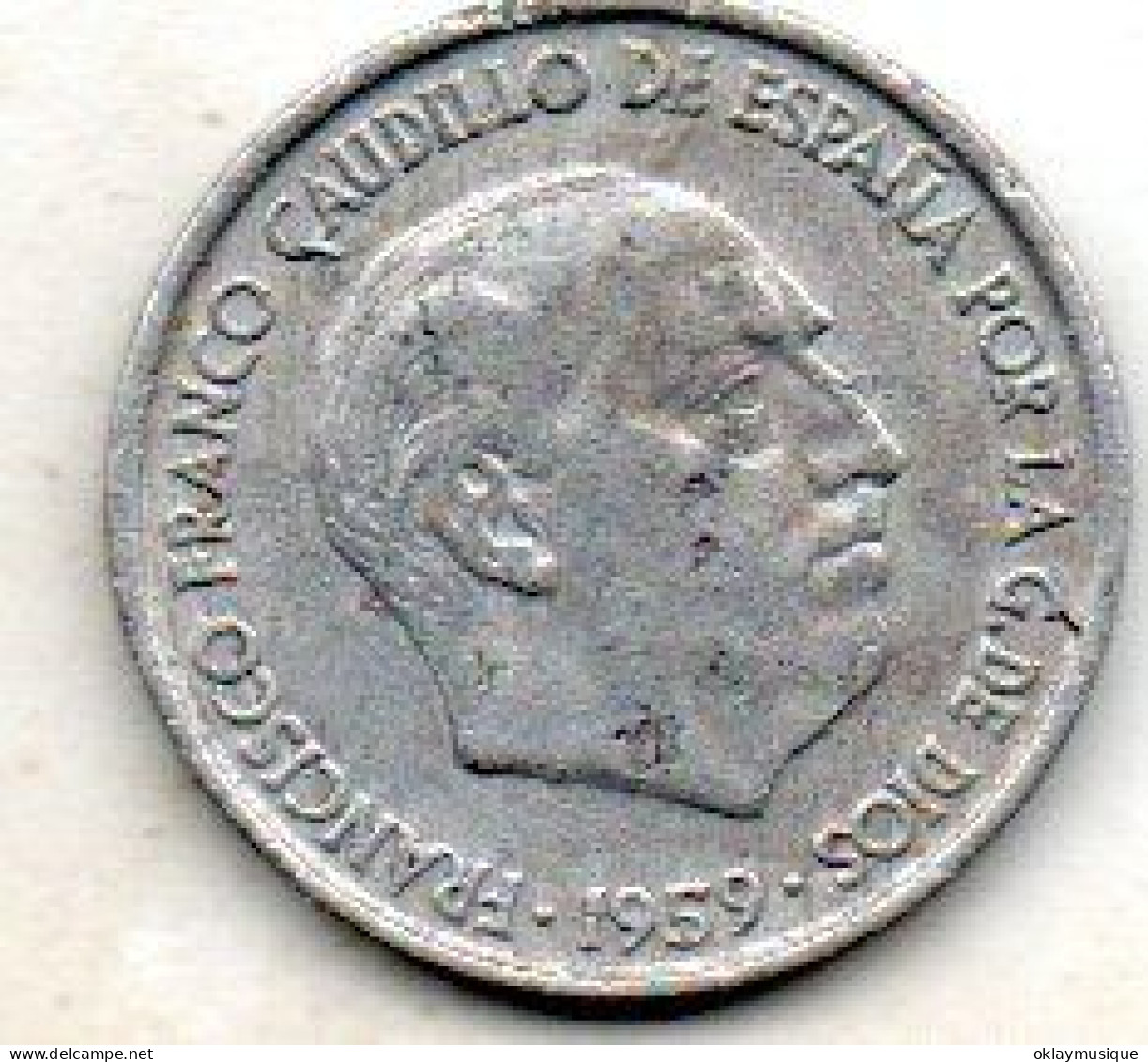 10 Centimos 1959 - 50 Centesimi