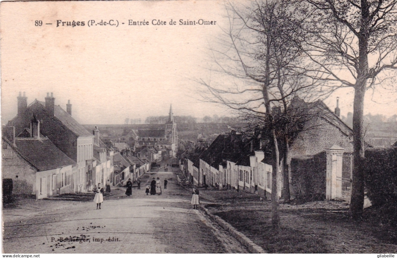 62 - Pas De Calais - FRUGES - Entrée Cote De Saint Omer - Fruges