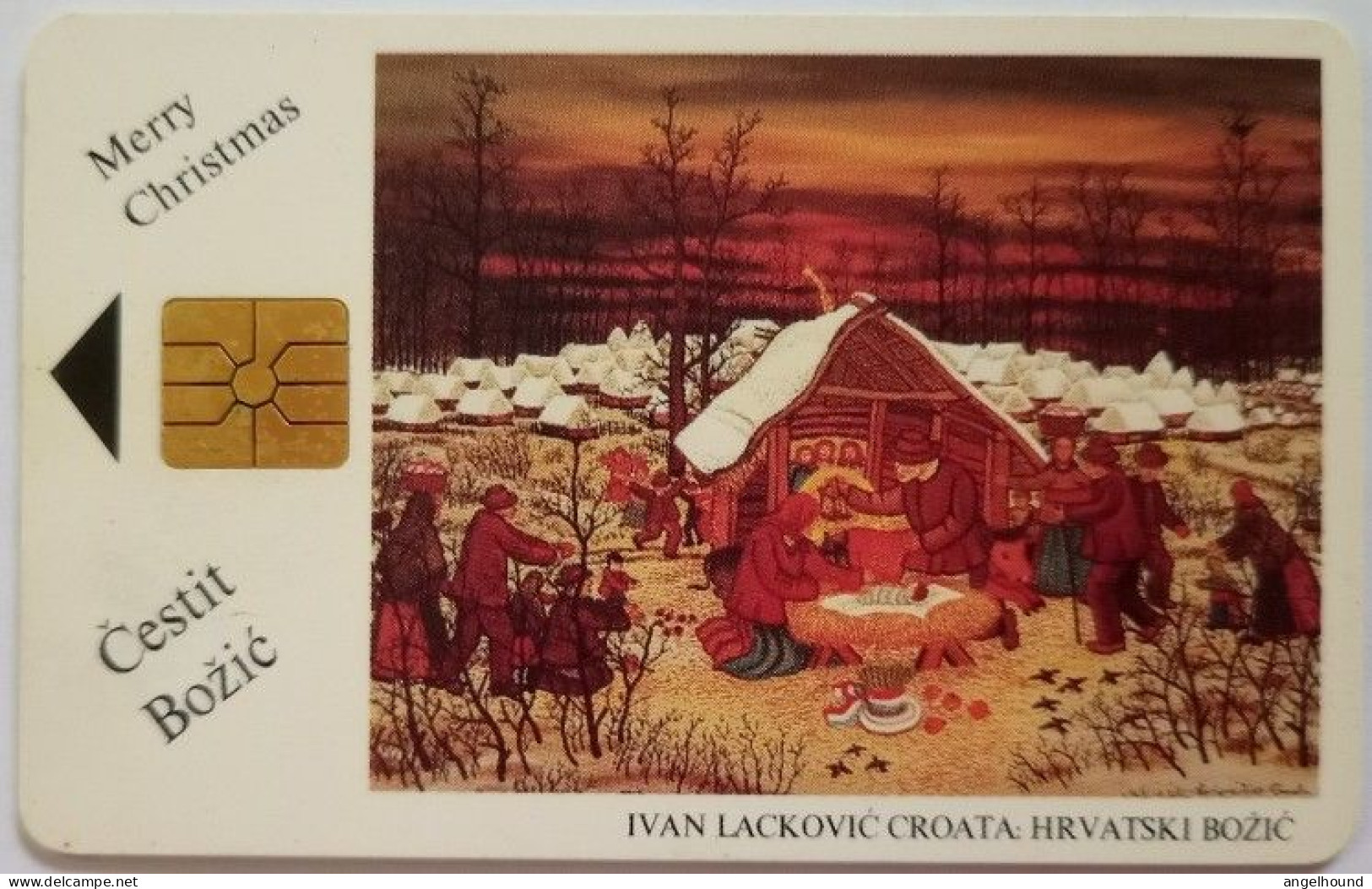 Croatia 100 Units Chip Card - Crestit Bozik - Croatia