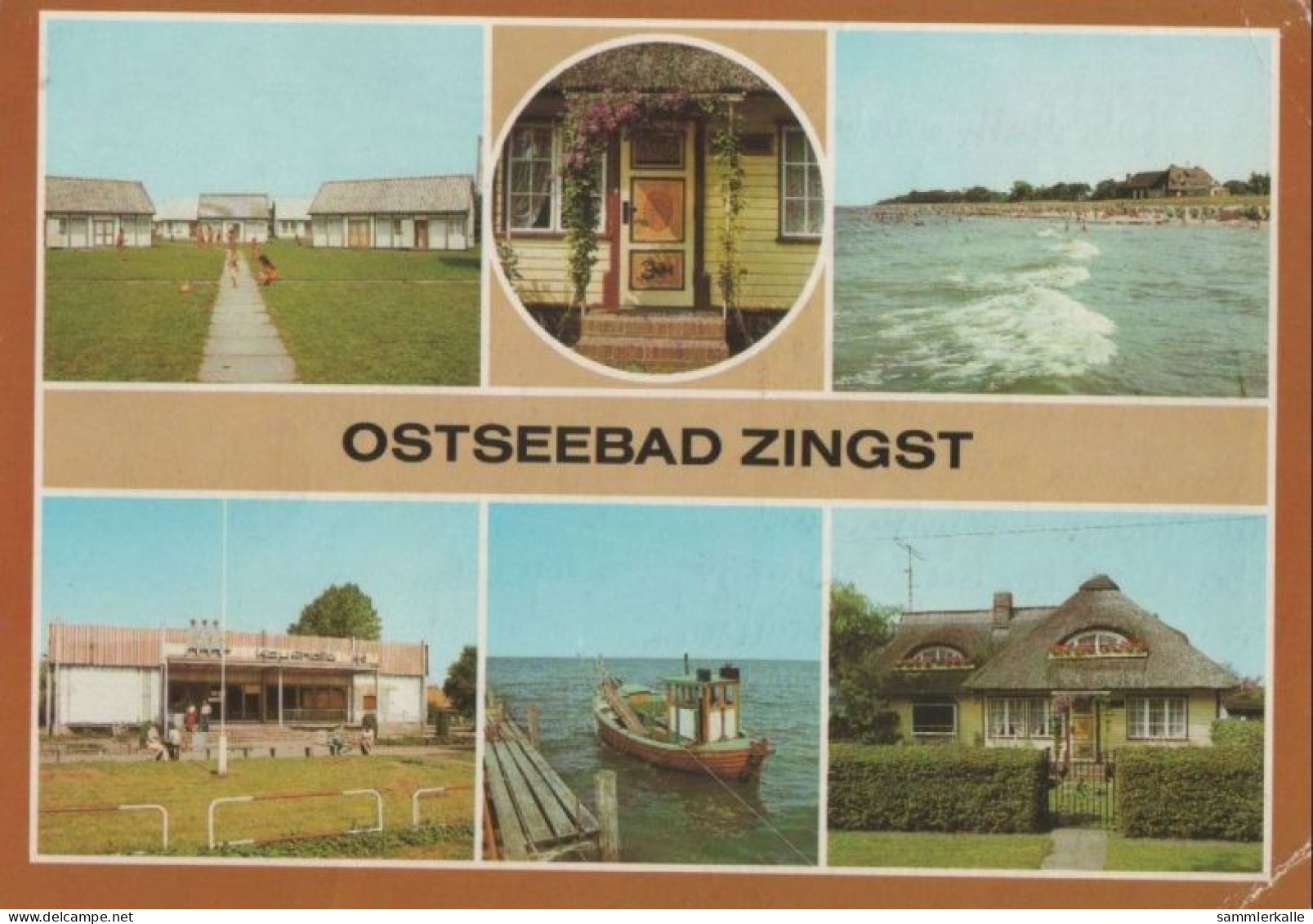 39151 - Zingst - U.a. Bemalte Tür - 1988 - Zingst