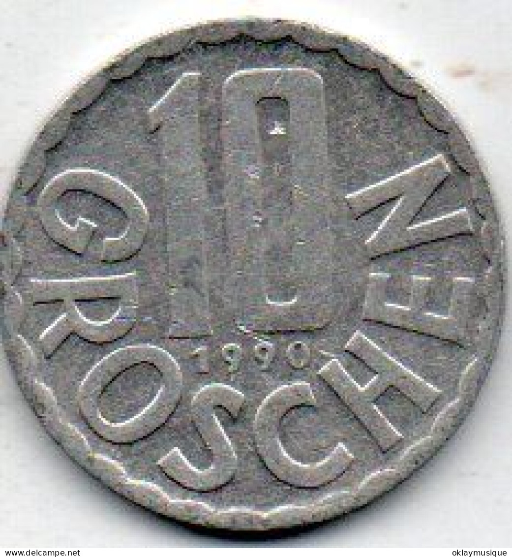 10 Groschen 1990 - Austria