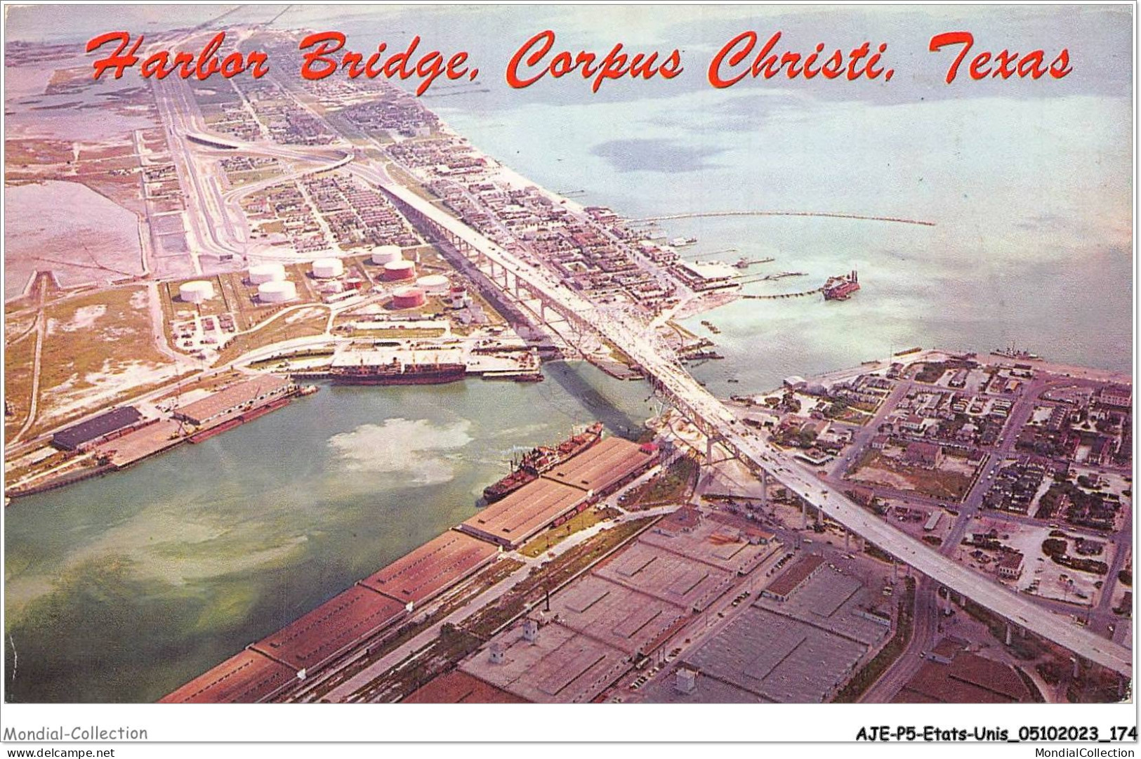 AJEP5-ETATS-UNIS-0485 - Harbor Bridge - CORPUS CHRISTI - TEXAS - Corpus Christi