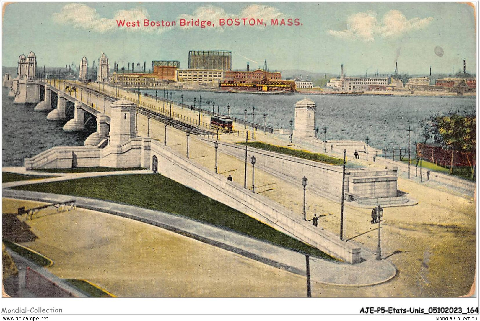 AJEP5-ETATS-UNIS-0480 - West Boston Bridge - BOSTON - MASS - Boston