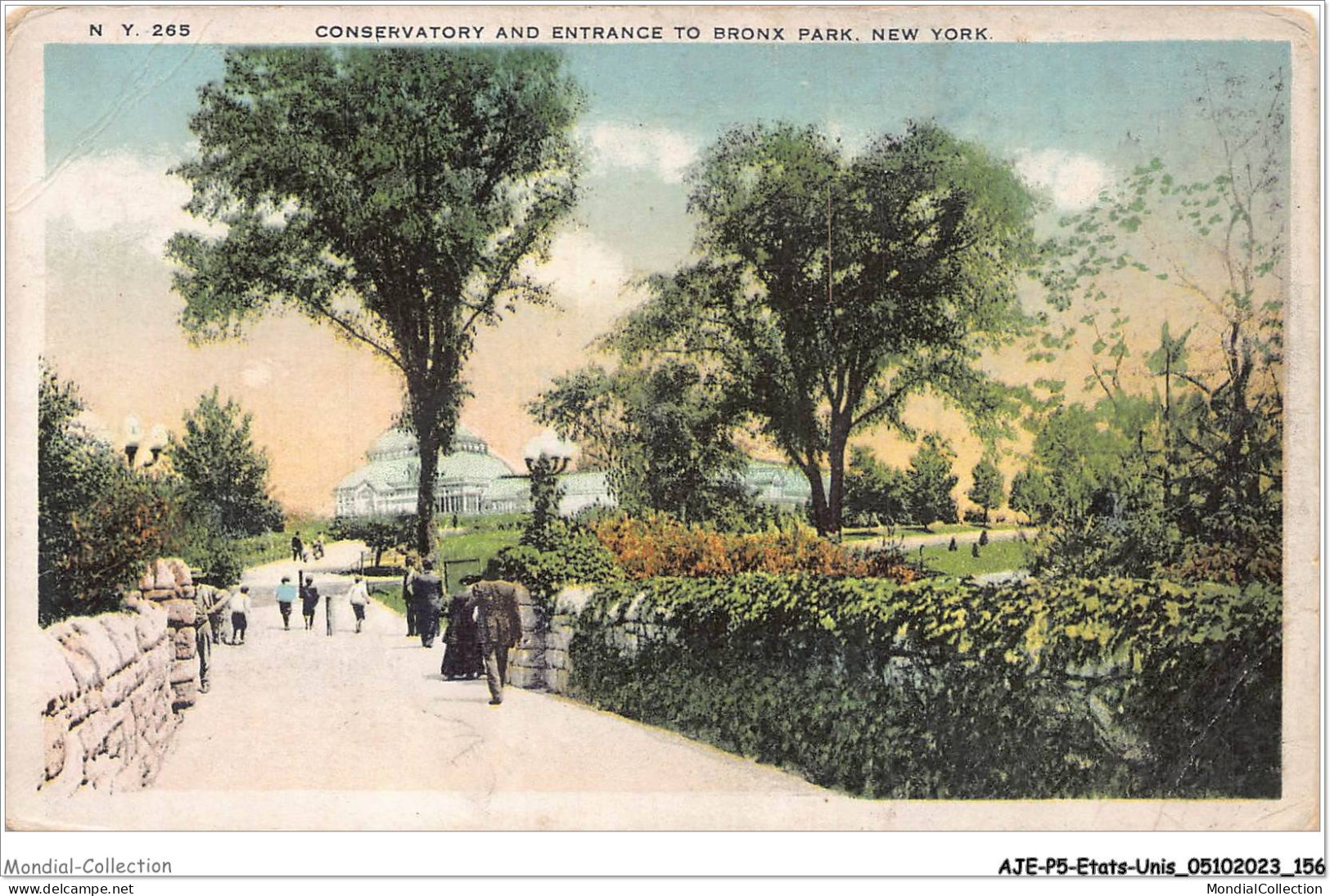 AJEP5-ETATS-UNIS-0476 - Conservatory And Entrance To Bronx Park - NEW YORK - Bronx