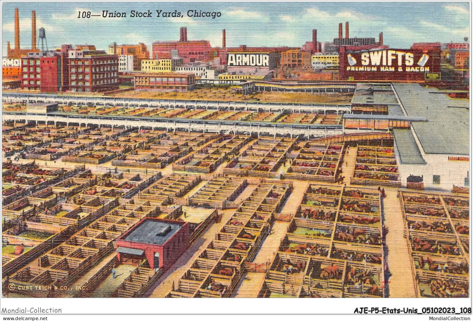 AJEP5-ETATS-UNIS-0452 - Union Stock Yards - CHICAGO - Chicago