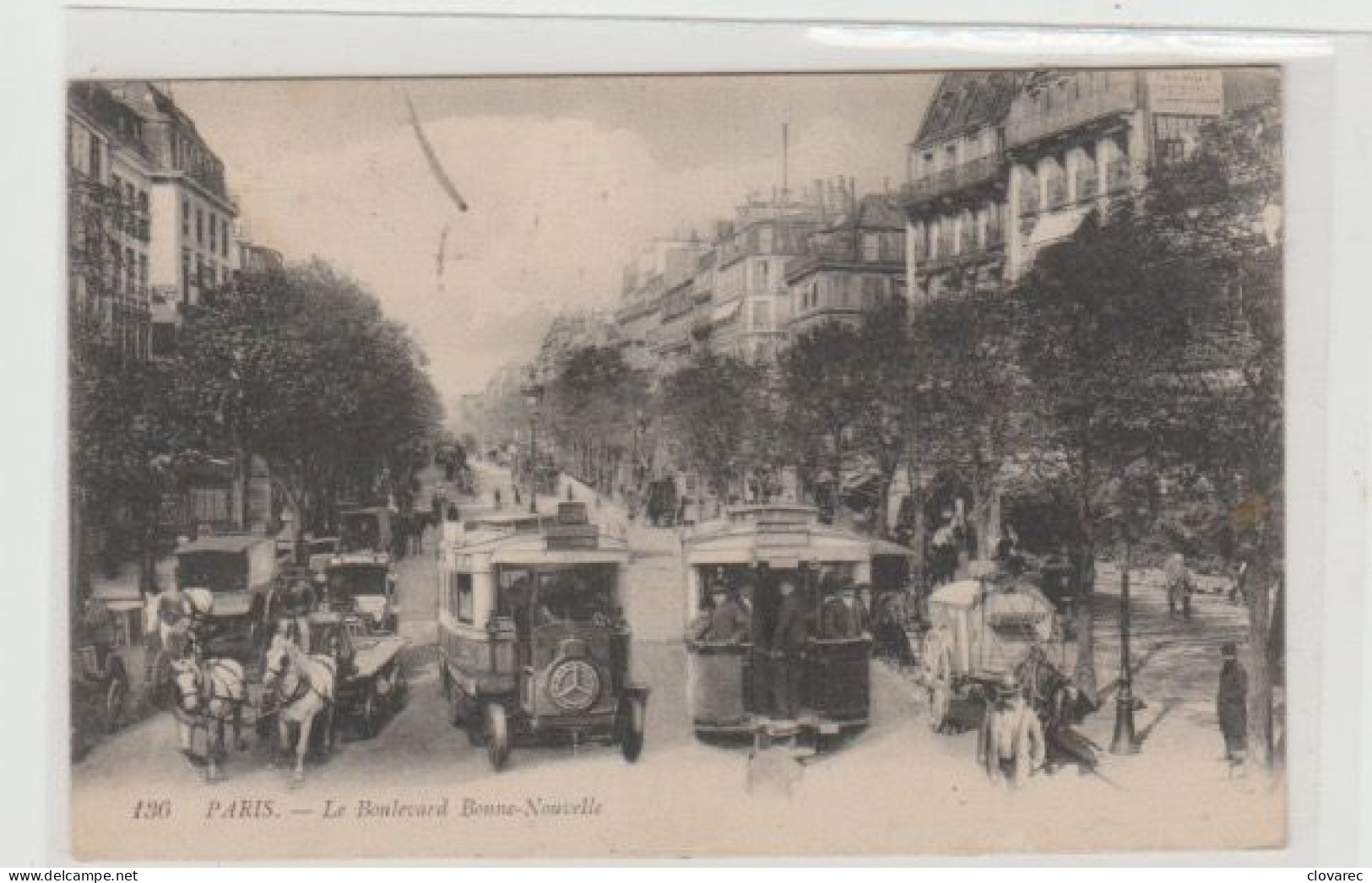 PARIS  " Le Boulevard Bonne-Nouvelle" - Arrondissement: 02