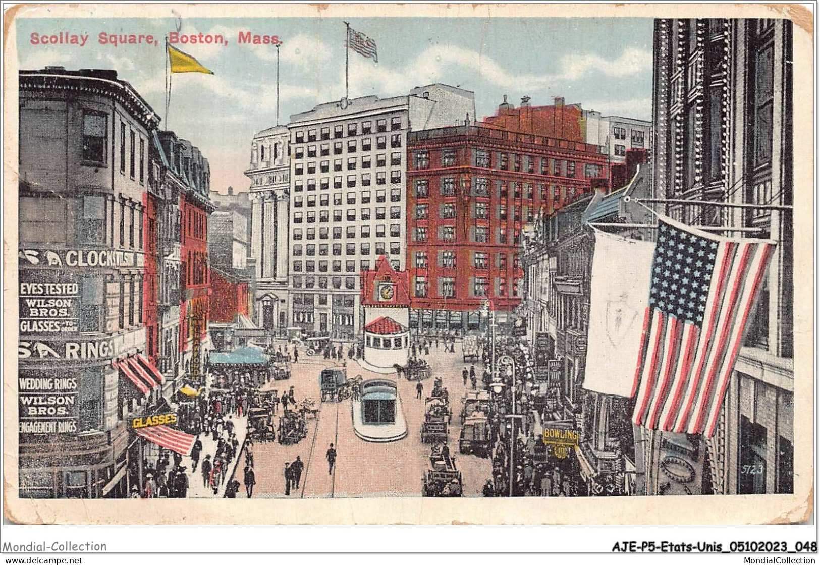 AJEP5-ETATS-UNIS-0422 - Scollay Square - BOSTON - MASS - Boston