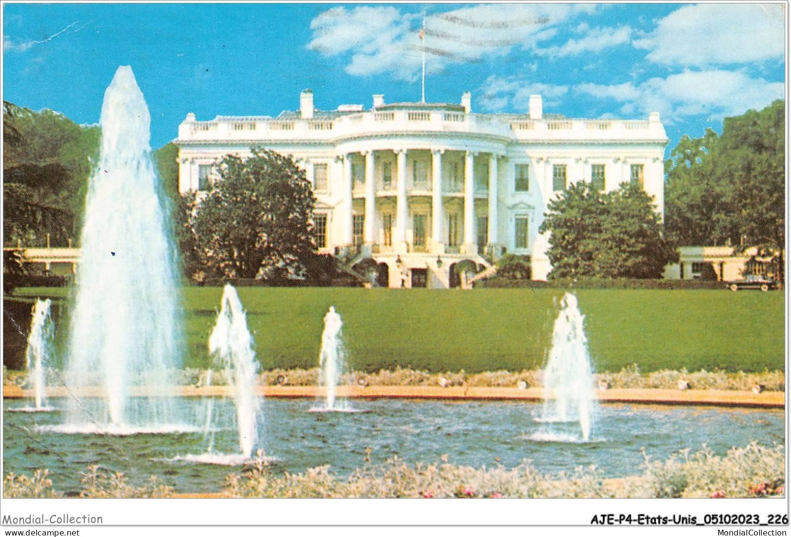 AJEP4-ETATS-UNIS-0394 - White House - Looking South - First Gouvernement Building To Be Constructed In WASHINGTON - Other & Unclassified