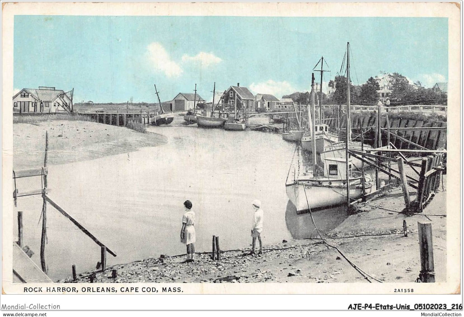 AJEP4-ETATS-UNIS-0389 - Rock Harbor - Orleans - CAPE COD - MASS - Cape Cod