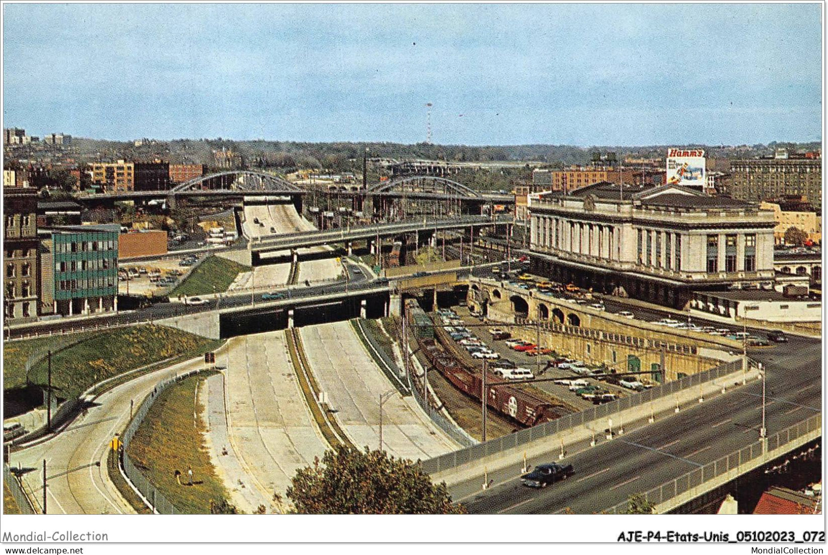 AJEP4-ETATS-UNIS-0317 - Jones Falls Expressway - Baltimore - MARYLAND - Baltimore