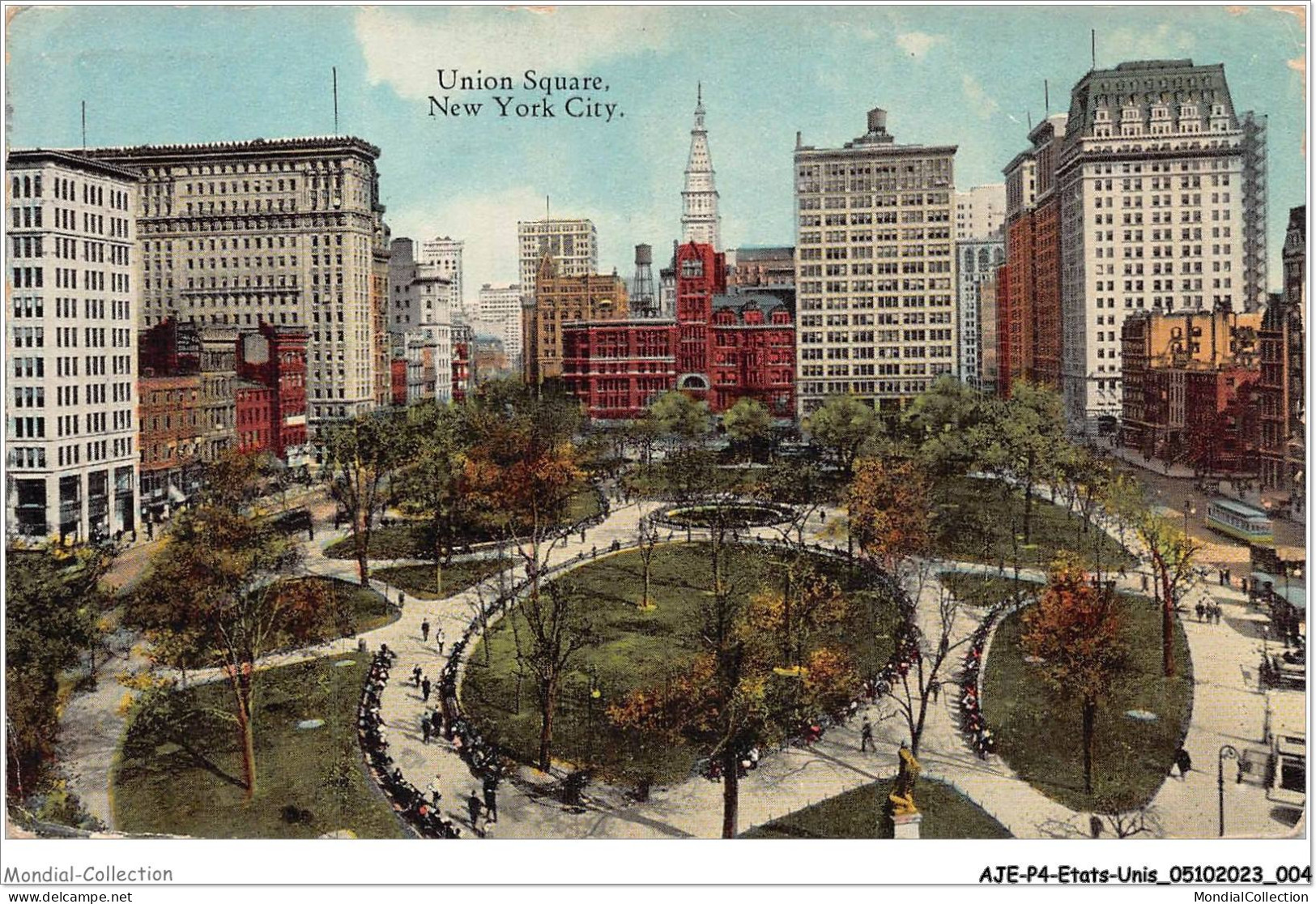 AJEP4-ETATS-UNIS-0283 - Union Square - NEW YORK CITY - Places & Squares