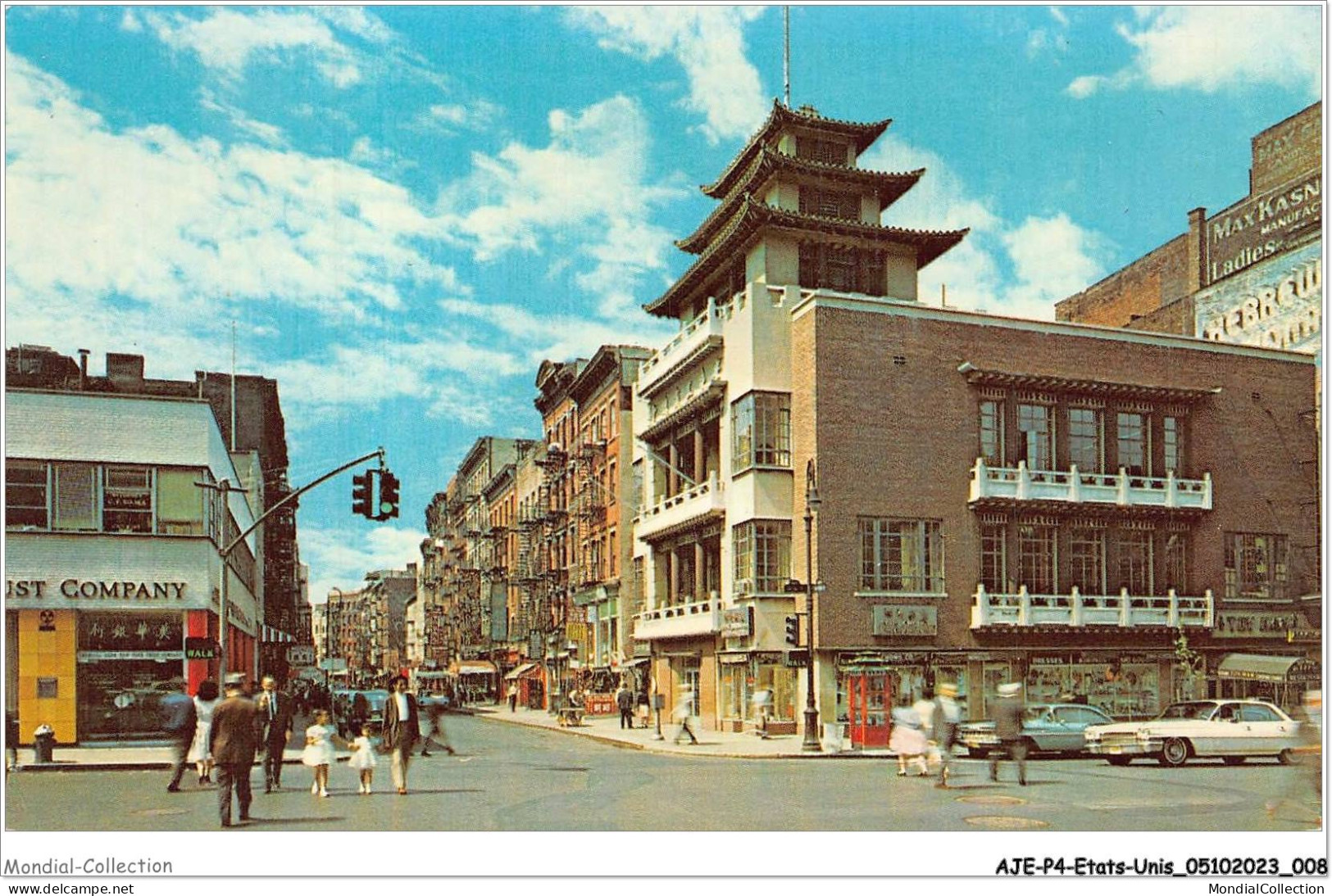 AJEP4-ETATS-UNIS-0285 - Chinatown - NEW YORK CITY - A Few Blocks Stroll To The Corner Of Canal And Mott  - Plaatsen & Squares