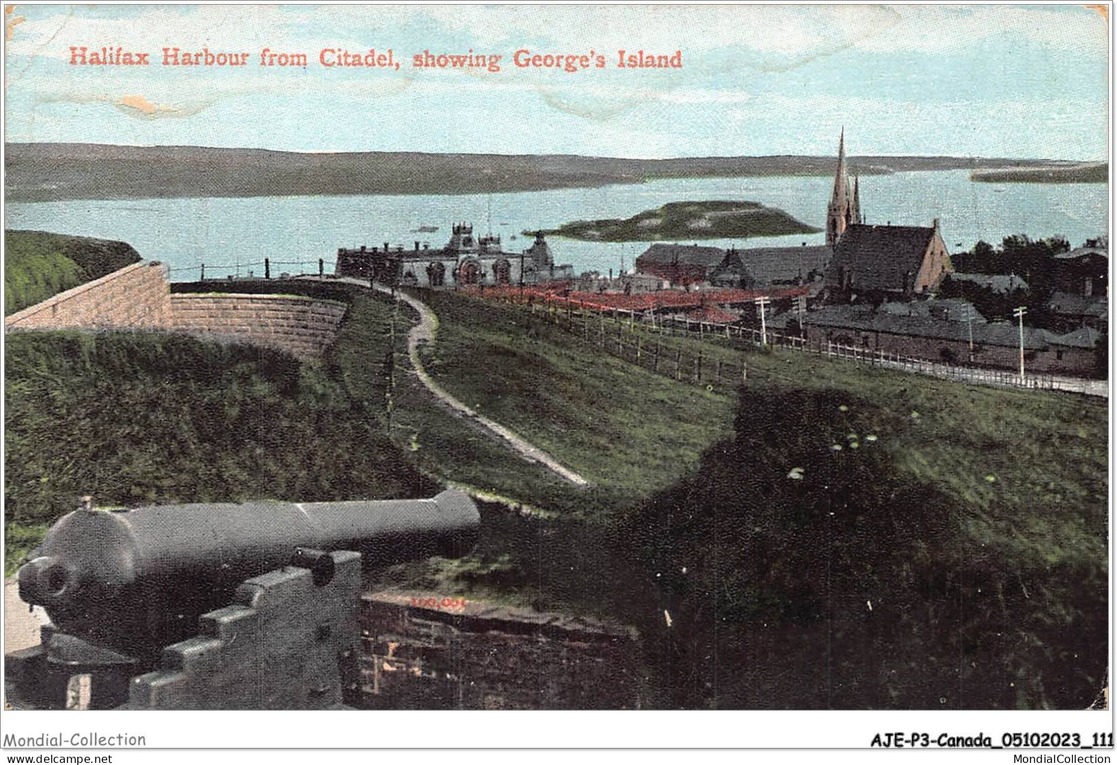 AJEP3-CANADA-0244 - Halifax Harbour From Citadel - Showing George's Island - Other & Unclassified