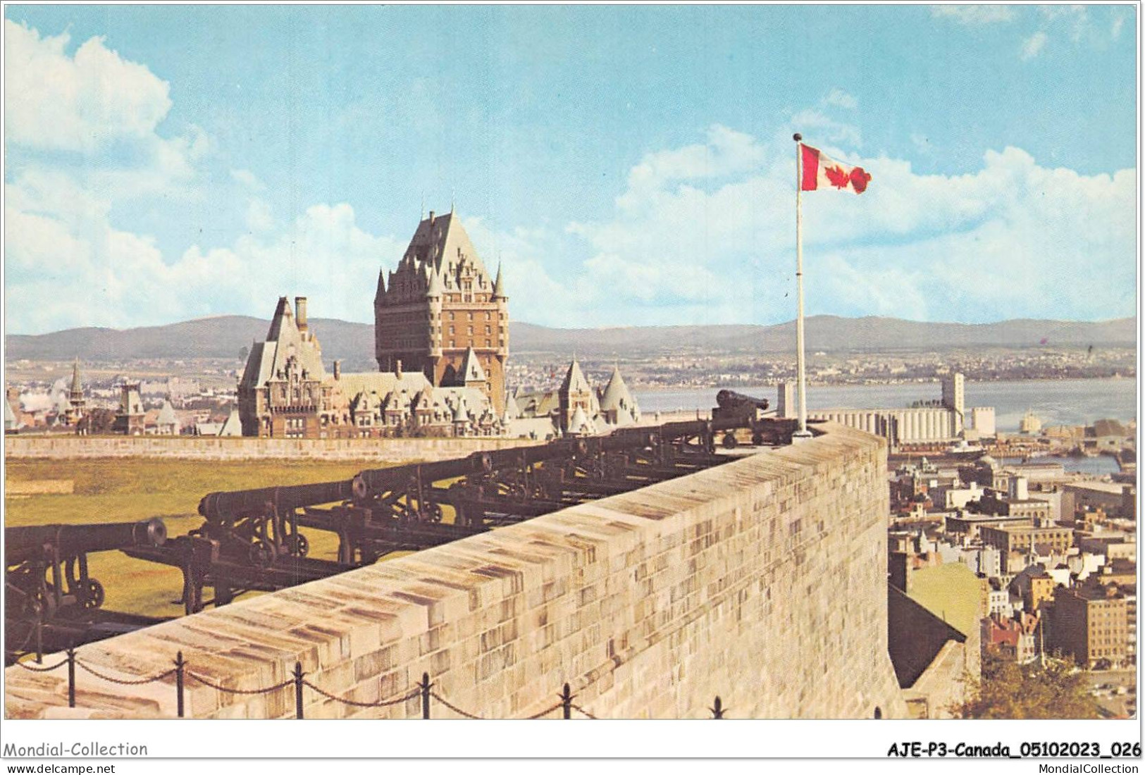 AJEP3-CANADA-0202 - Le Panorama Est Splendide Vu Du Sommet De La Citadelle - QUEBEC - Canada - Québec - La Citadelle