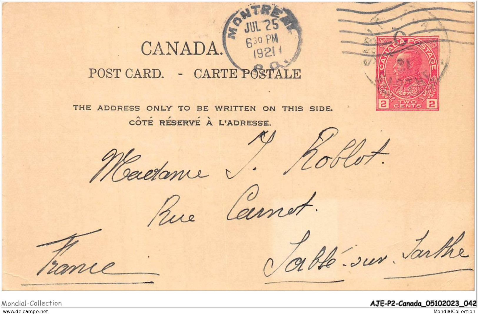 AJEP2-CANADA-0123 - Une Lettre - Montreal