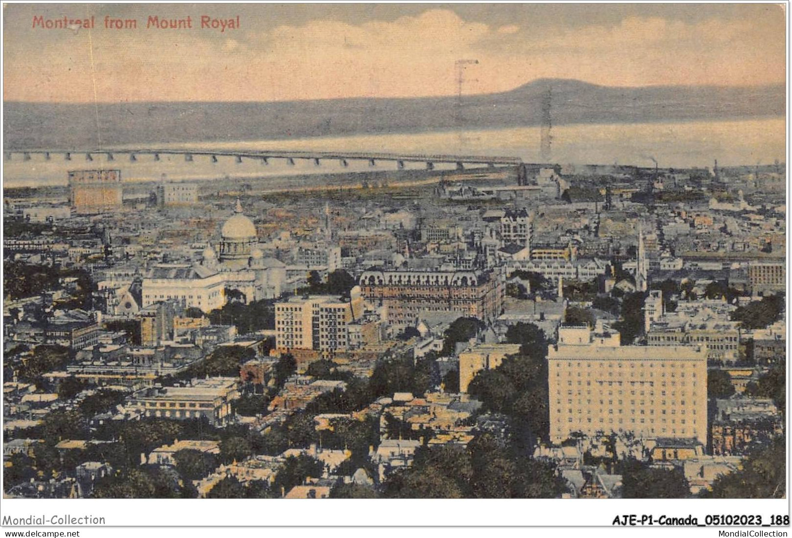 AJEP1-CANADA-0095 - MONTREAL - From Mount Royal - Montreal