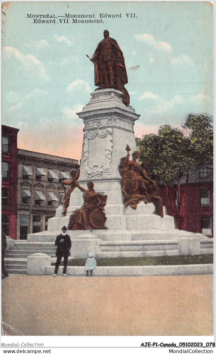 AJEP1-CANADA-0040 - MONTREAL - Monument Edward VII - Montreal