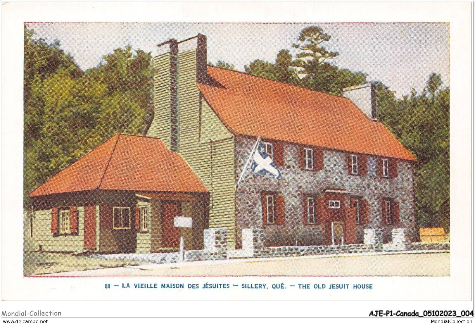 AJEP1-CANADA-0003 - La Vieille Maison Des Jésuites - SILLERY QUE  - Québec - Sainte-Foy-Sillery