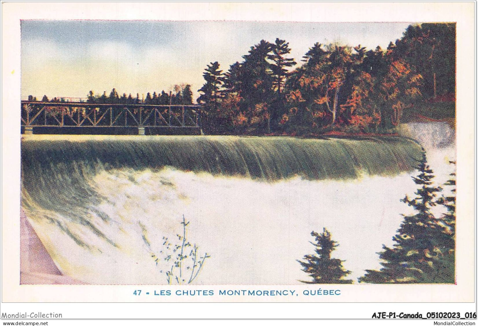 AJEP1-CANADA-0009 - La Chutes Montmorency - QUEBEC - Montmorency Falls