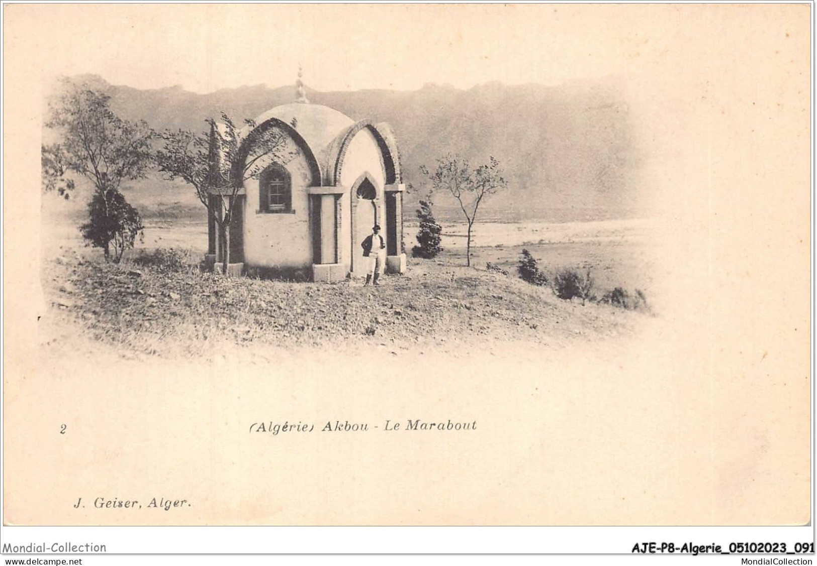 AJEP8-ALGERIE-0754 - Algérie - Akbou - Le Marabout - Professions