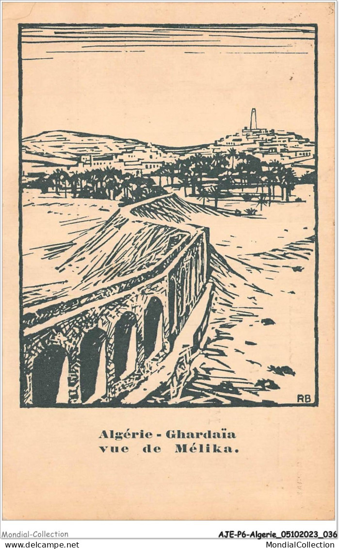 AJEP6-ALGERIE-0525 - ALGERIE - Ghardaïa Vue De Mélika - Ghardaïa