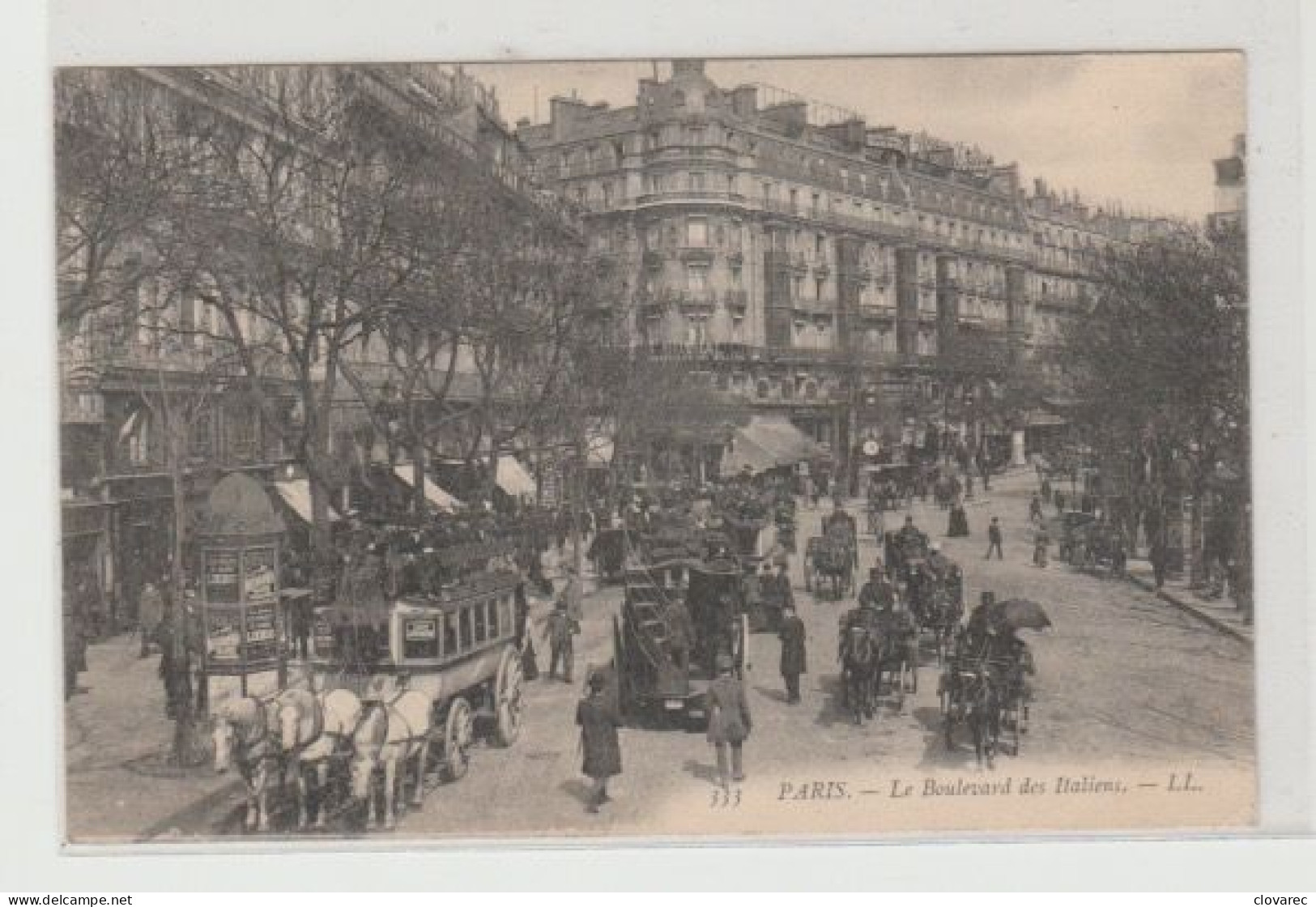 PARIS  " Le Boulevard Des Italiens" - Arrondissement: 02