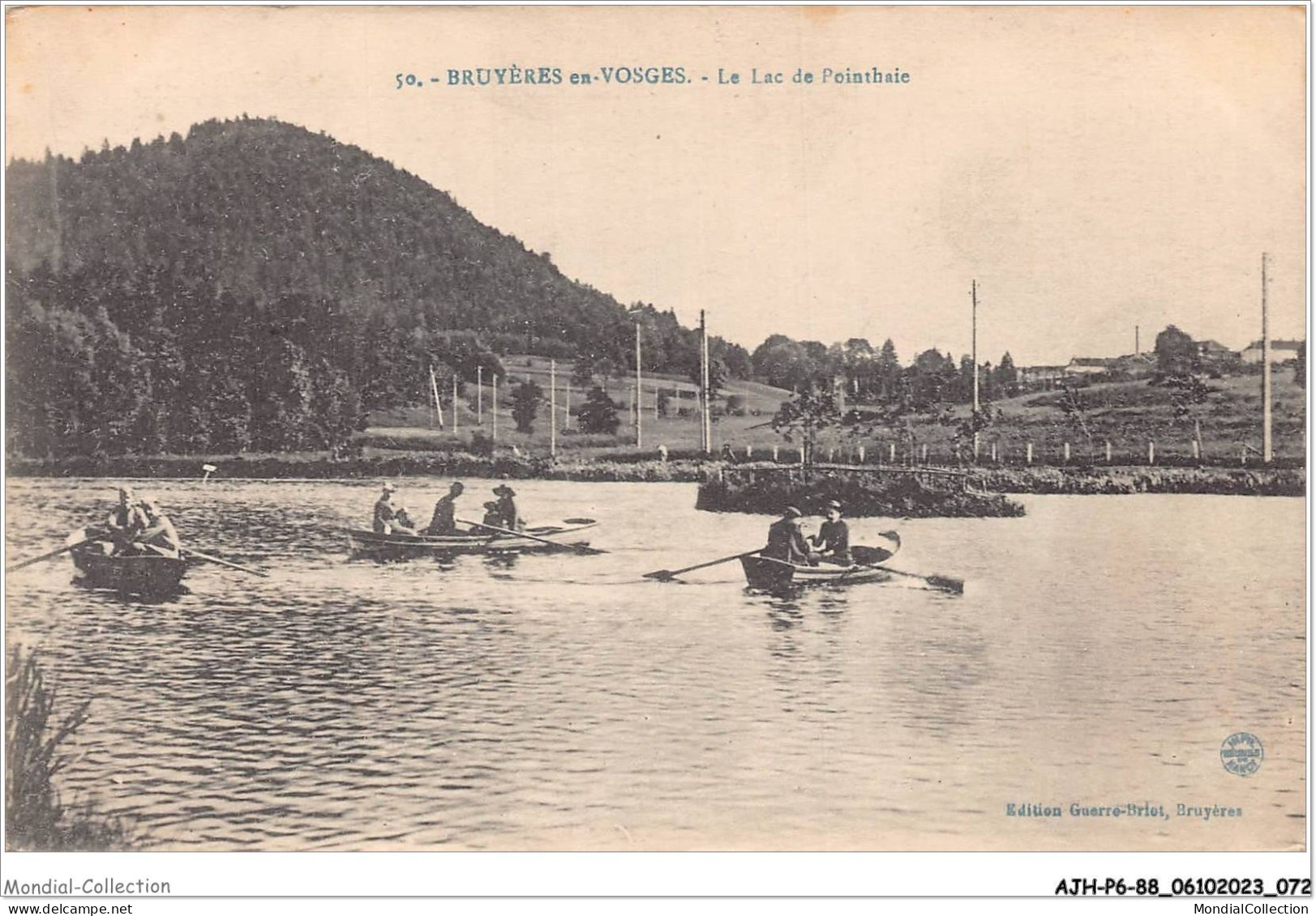 AJHP6-88-0458 - BRUYERES-EN-VOSGES - Le Lac De Pointhaie - Bruyeres