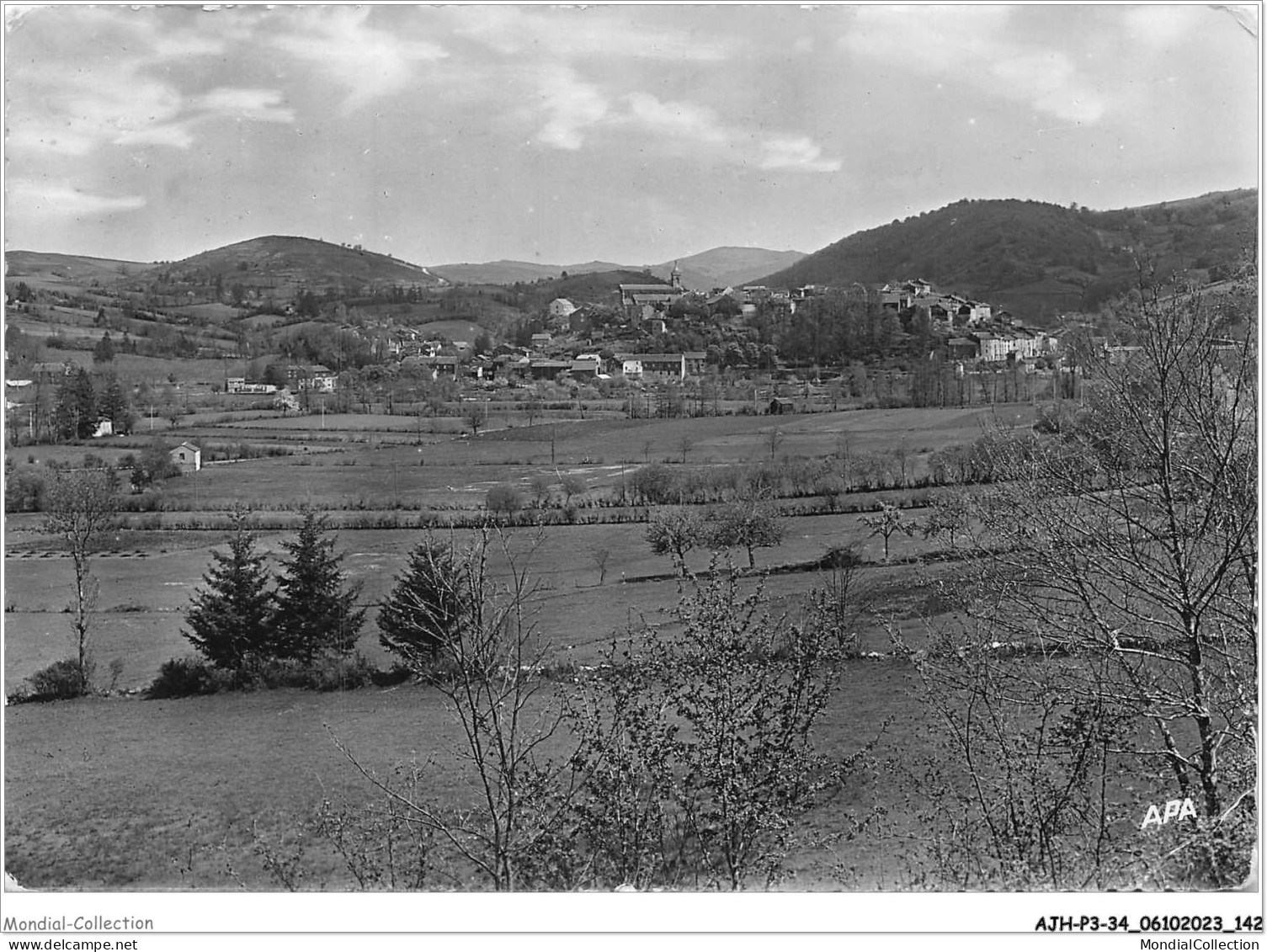 AJHP3-34-0227 - LA SALVETAT-SUR-AGOUT - Vue Générale Et Paysage - La Salvetat