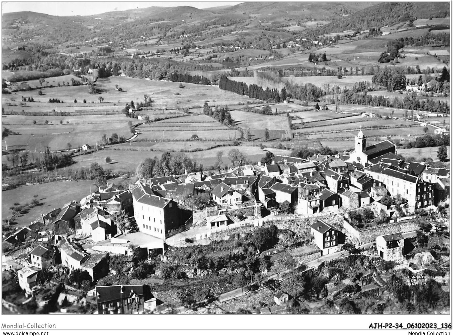 AJHP2-34-0148 - LA SALVETAT-SUR-AGOUT - Vue Générale - La Salvetat