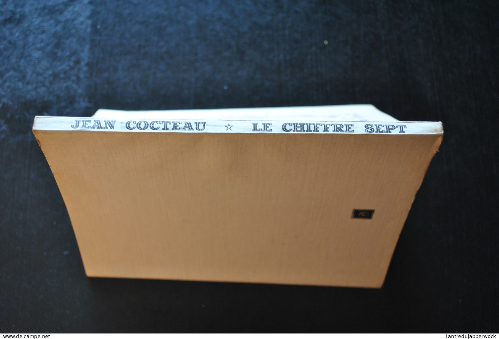 Jean COCTEAU LE CHIFFRE SEPT Chez Seghers 1952 Tirage Limité Litho Originale RARE EO édition En Bon état Lithographie - Autores Franceses