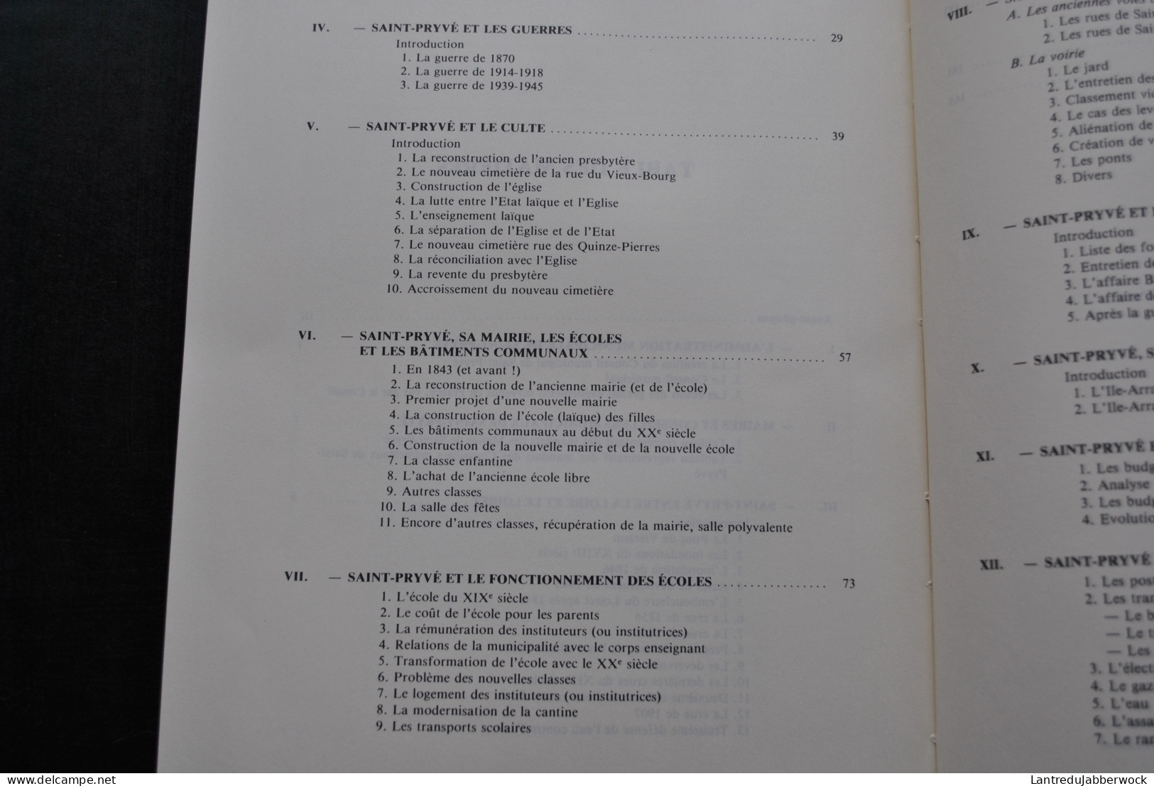 MERCIER L'histoire De SAINT-PRYVE-SAINT-MESMIN De 1830 à 1980 Vue Par Délibérations Du Conseil Municipal Loire Loiret - Centre - Val De Loire