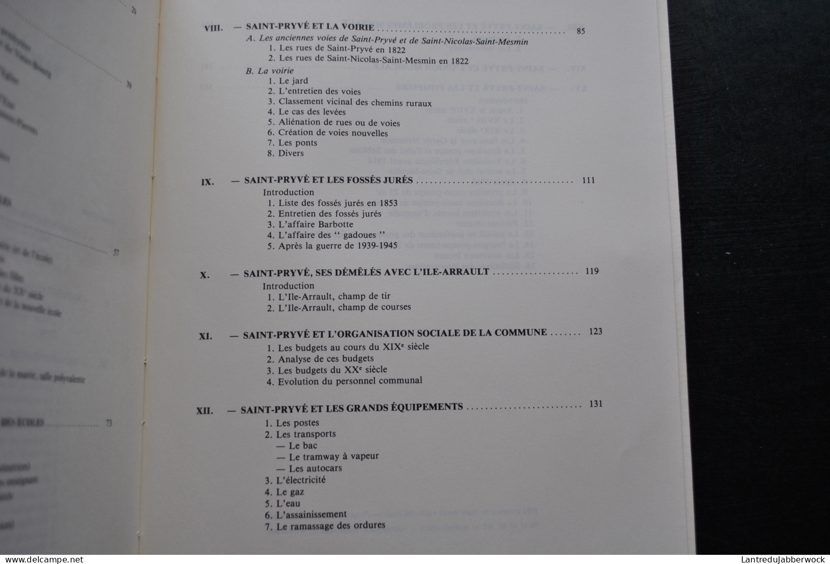 MERCIER L'histoire de SAINT-PRYVE-SAINT-MESMIN de 1830 à 1980 vue par délibérations du Conseil Municipal Loire Loiret