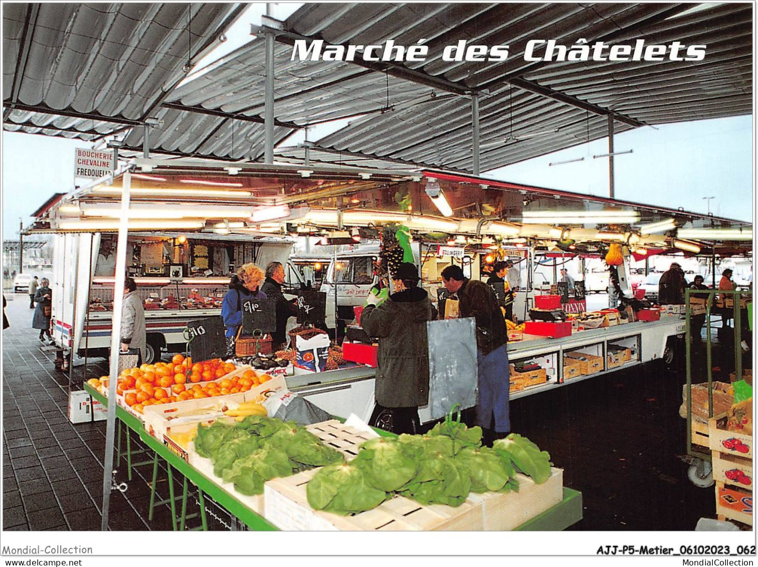 AJJP5-0436 - METIER - MARCHE DES CHATELETS  - Venters