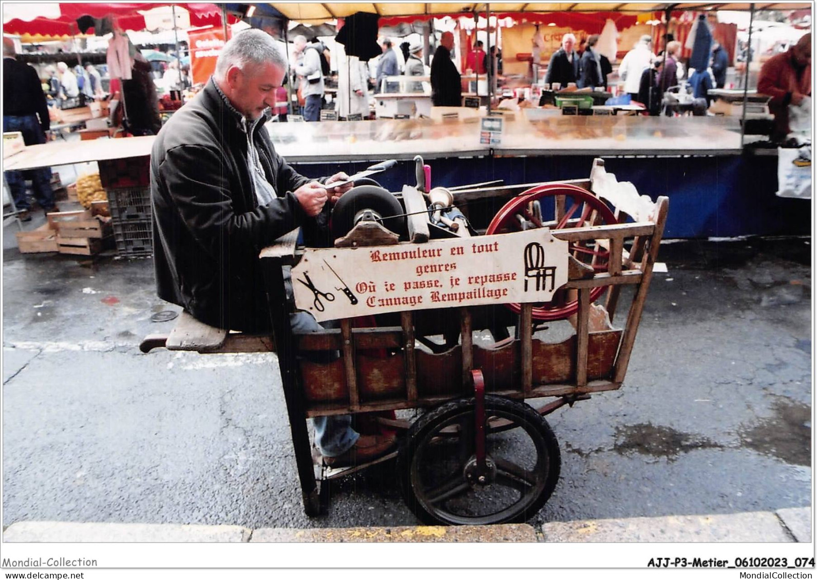 AJJP3-0240 - METIER - PIERRE PASCAL - REMOULEUR EN TOUS GENRES - DINAN  - Street Merchants