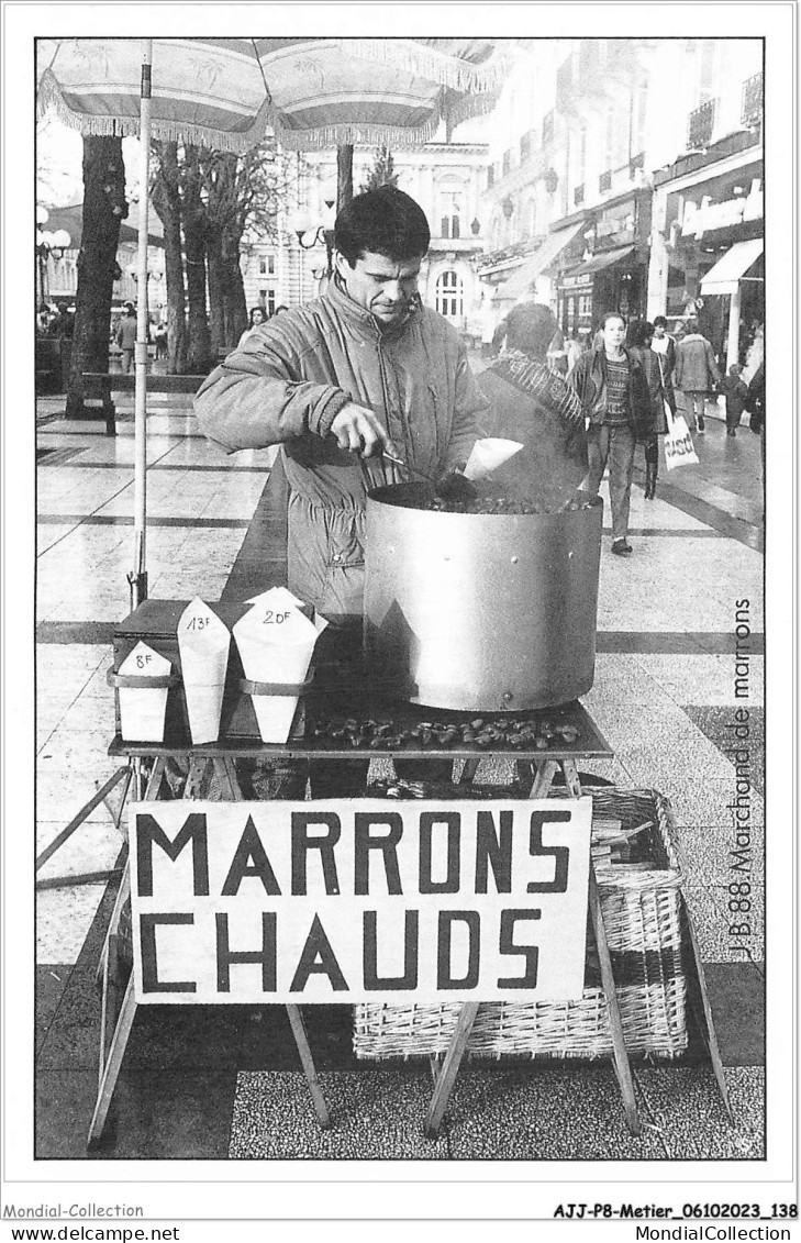 AJJP8-0768 - METIER - MARRONS CHAUDS - MARCHANDS DE MARRONS  - Venters