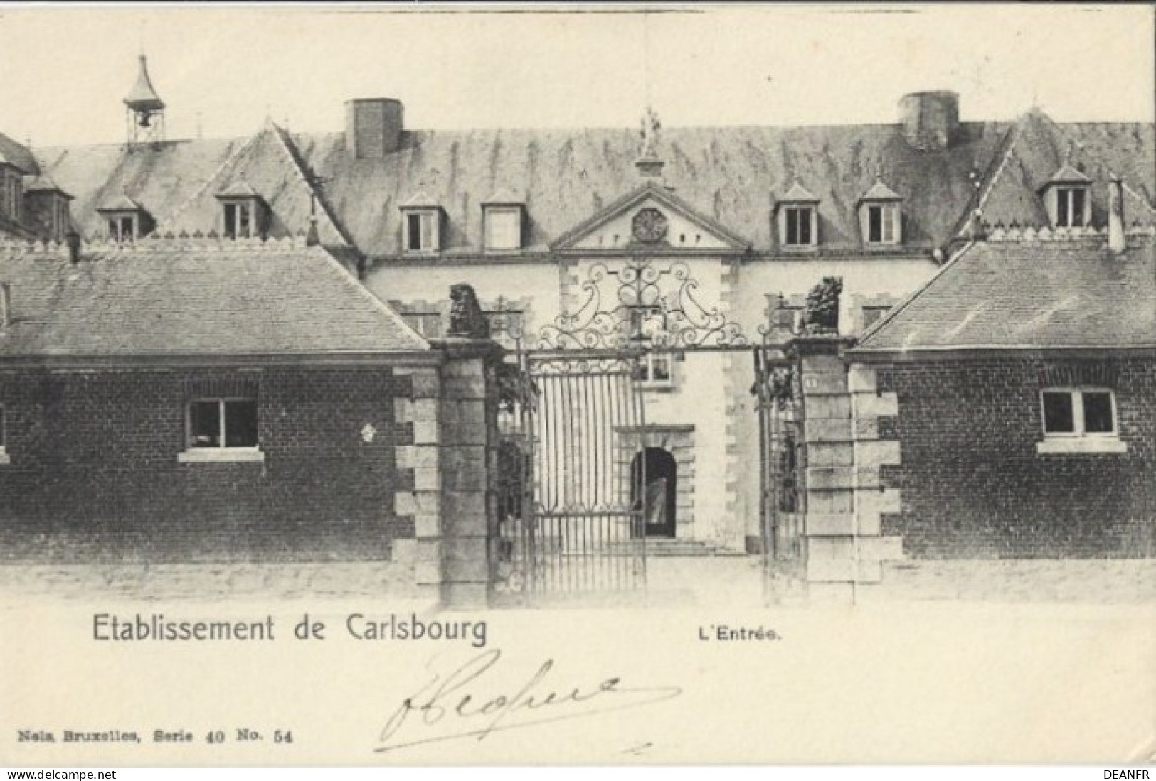 Etablissement De CARLSBOURG : L' Entrée. Carte Impeccable. - Paliseul