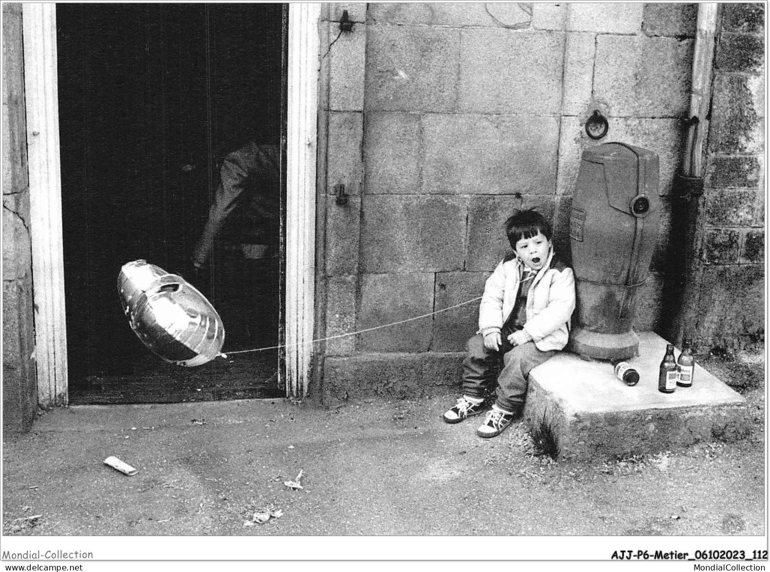 AJJP6-0563 - METIER - GUEMENE-SUR-SCORFF - CAVALCADE - MOMENT DE FATIGUE   - Paysans